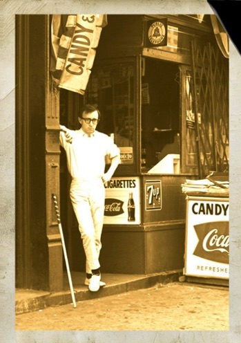 Woody Allen, New York. 1964